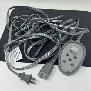 New Madison Park MP2 Sceb 2.10.2 Gray Plush Electric Heated Blanket Controller